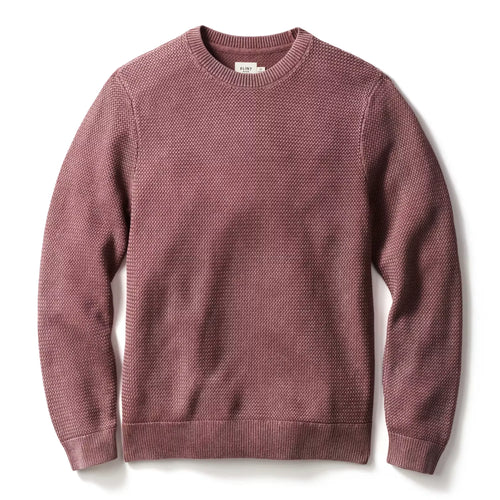 Washed Cotton Crewneck