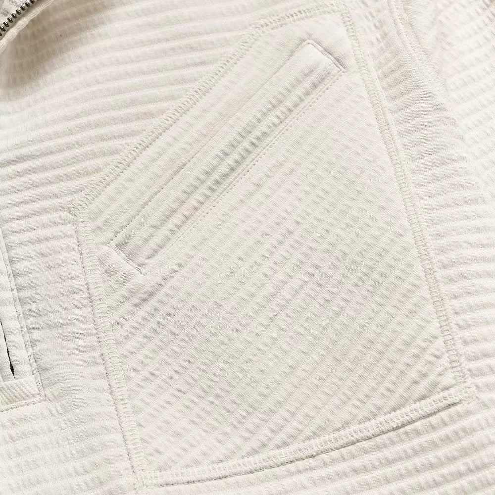 Quilted Half-Zip