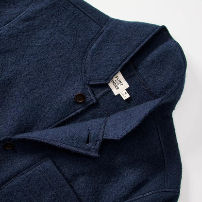 Boiled Wool Chore Blazer